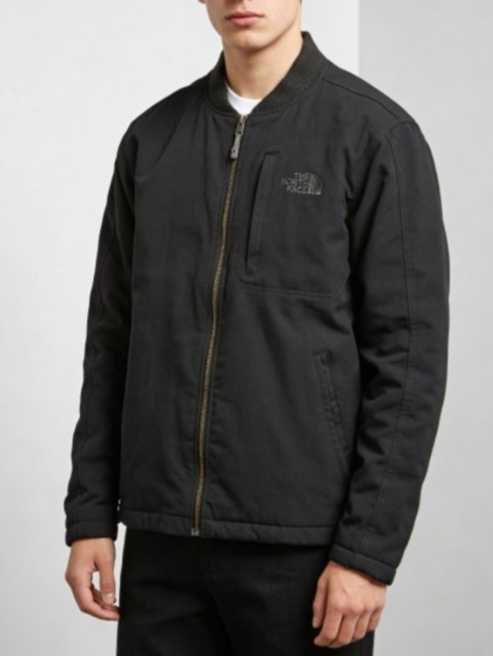 The North Face Men's Black Insulated Bomber Jacket